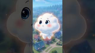 Cloud the Little Cloud ☁️ | Kids Moral Story | Bedtime Story for Kids | Kutties Club Shorts