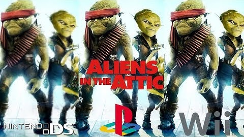 Aliens in the Attic [2009] NDS vs. PS2 vs. Wii (Version Comparison)