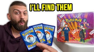 3 HUGE POKEMON CARDS WAITING To Be FOUND! (Gym Challenge Booster Box Opening!)