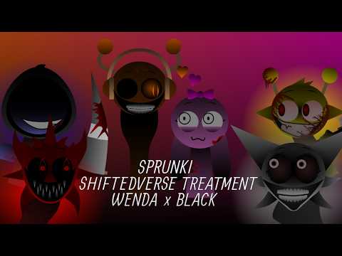 Sprunki Shiftedverse Treatment (Wenda x Black)
