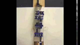 Shape-shifting robot forms from magnetic swarm