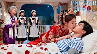 Forced to marry a comatose CEO,but he wakes up on wedding night as doting hubby.💕#cdrama #romance