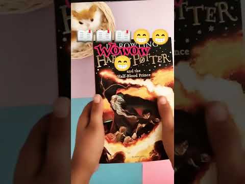 Harry Potter and the half blood Prince book unboxing 📖😁😁