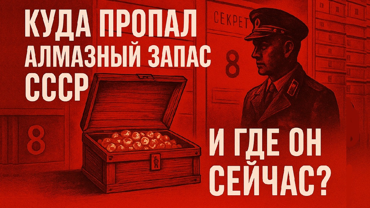 Алмазный запас СССР. Кто вывез бриллианты на миллиарды и где они сейчас?
