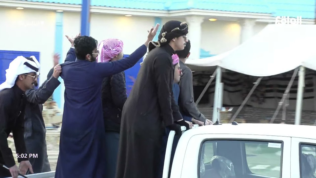 لعب المتسابقين على شيلة ياعلايه #البزنس49