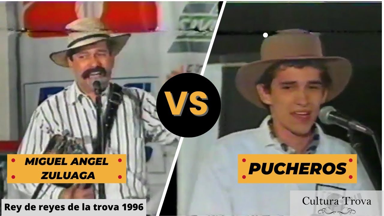Pucheros vs Miguel Angel Zuluaga/ Rey de reyes de la trova 1996.