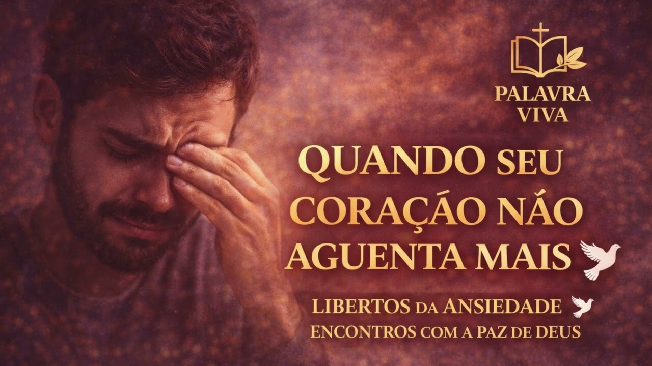 QUANDO SEU CORAÇÃO NÃO AGUENTA MAIS 🕊️