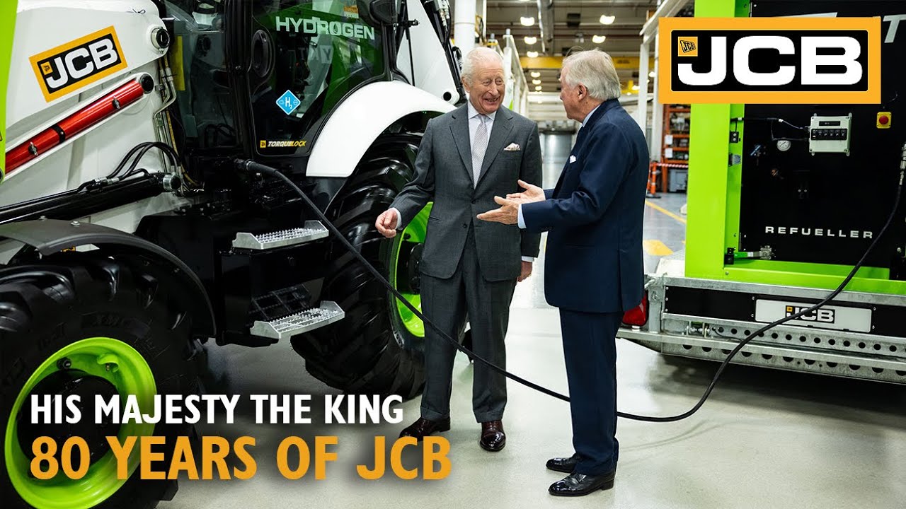 His Majesty The King visits JCB in 80th Year