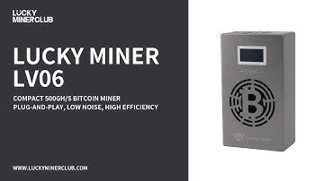 Lucky Miner LV06 Solo Crypto Mining Lottery Machine