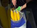 A tool to remove kernels from a cooked corn on the cob