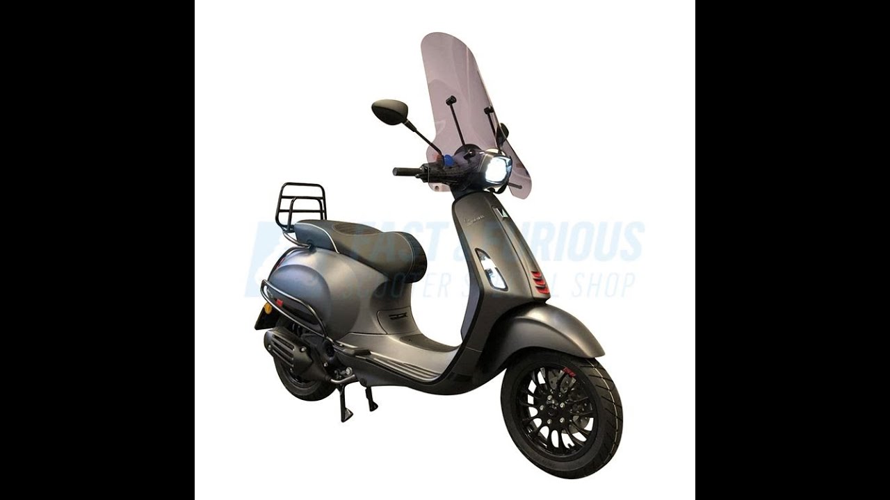 Vespa Sprint S Grigio Titanio【Custom Edition】(2020) - YouTube