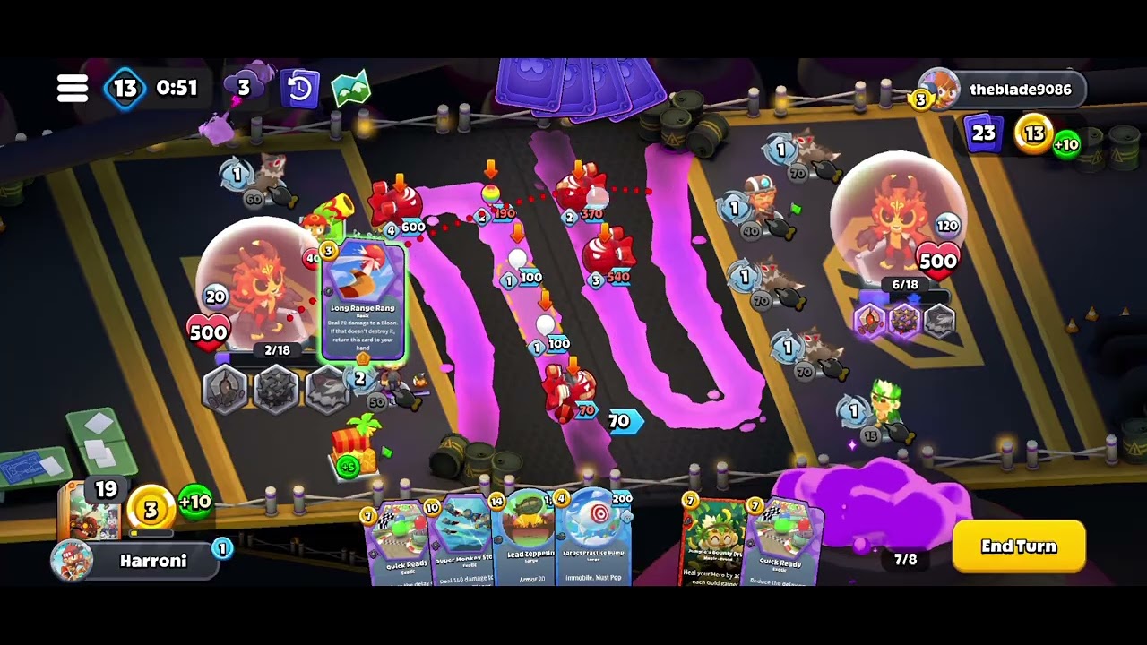 Daily(Hopefully) Bloons Card Storm Gameplay D192