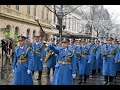 Promenadni defile orkestra Garde Vojske Srbije povodom Dana državnosti Srbije, 2020.