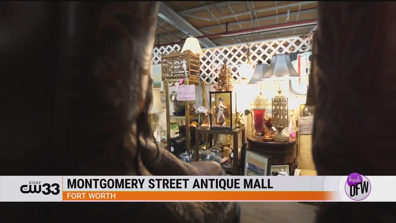 Massive vintage shopping awaits at Montgomery Street Antique Mall in Fort Worth