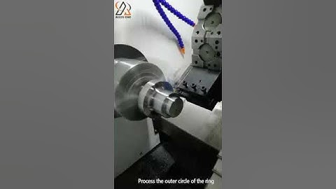 ALTCK36A Slant bed and linear guide way CNC lathe machining ring outer circle