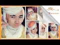 Tutorial Hijab Paris Persegi