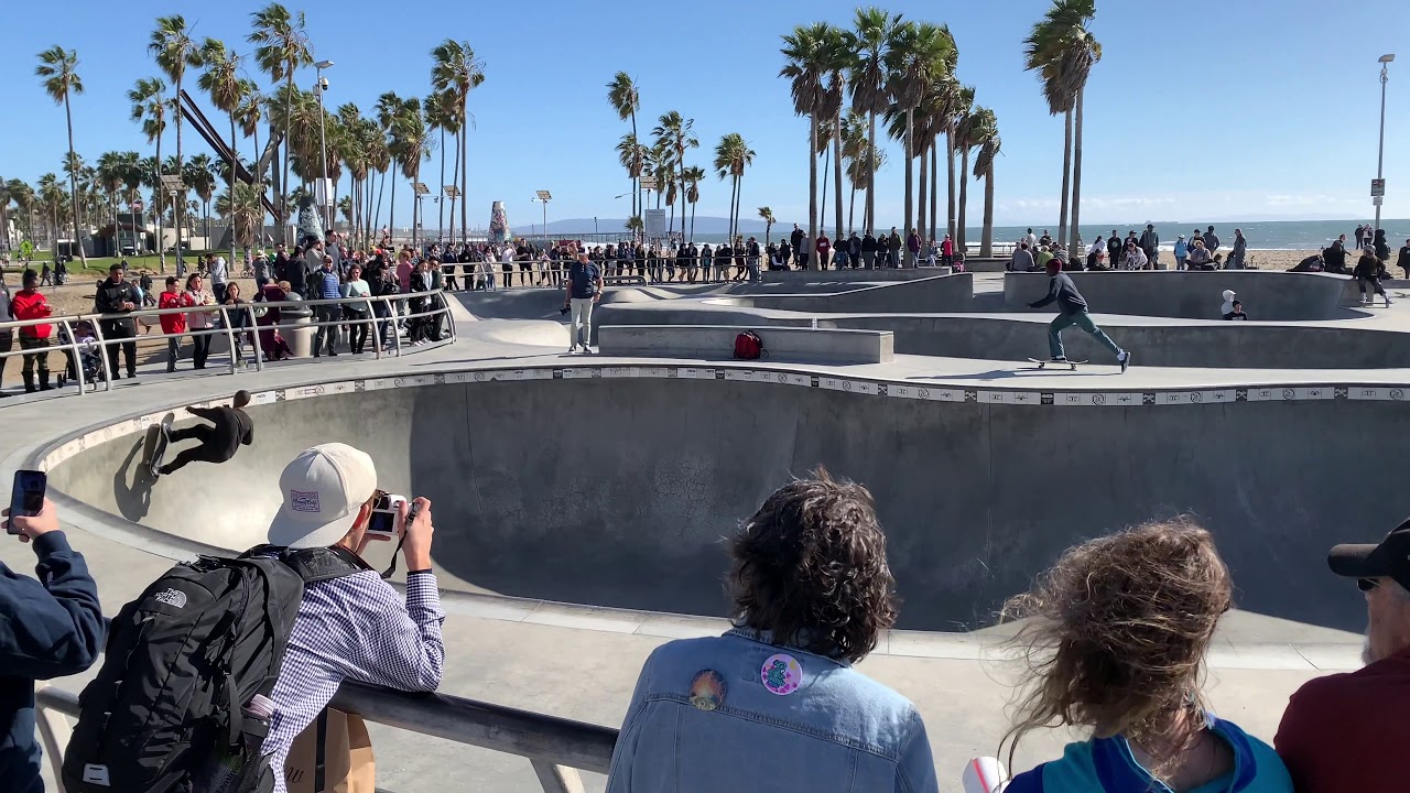 Venice Beach Skate Park 2019 Los Angeles California USA YouTube