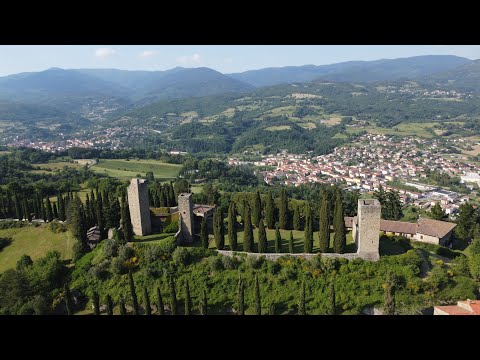 Castello di Romena, Italy in 4K