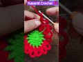 crochet flower pattern 🌷. #crochet #knitting #shortvideo #short #shortsfeed