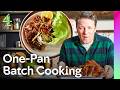 Jamie's OUTRAGEOUS Pulled Pork All Cooked In One Pan! | Jamie's One-Pan Wonders | Channel 4 Food