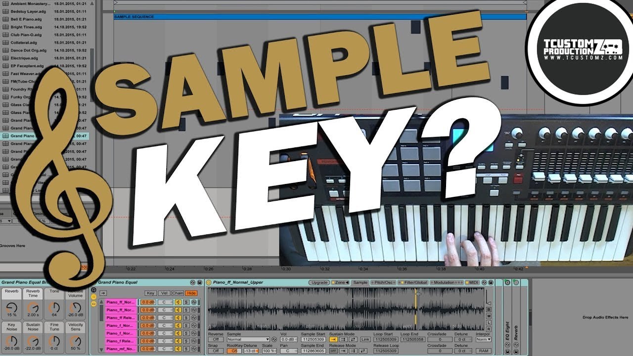 I de fleste tilfælde sjækel Taxpayer How To Find the Key of a Sample | Beat Making (Sampling) Tips - YouTube