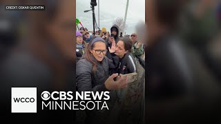 Video shows moments before attack involving Turning Point USA reporter
