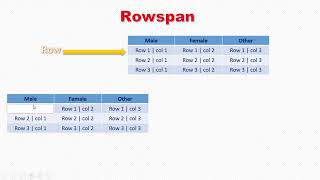 033 Colspan And Row Span