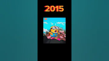 Evolution Of Minion Rush 2013 2018 
