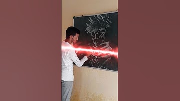 Satoru Gojo Drawing 😈 #art #shorts #animedrawing