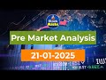 Pre market Analysis for 21-01-2025  nifty sensex Stockrishi Best Stock Market Training Institute