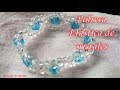 Elastic bracelet with crystals - Fine Jewelry (Tutorial)