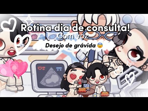 Dia de consulta 🩺🤰👶💕 Aesthetic routine || PAZU Avatar World