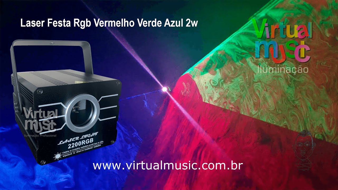 Laser Festa Colorido Rgb Dmx Vermelho Verde Azul 2w Iluminacao Para Dj 4k 60fps