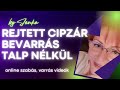 *** Rejtett cipzár bevarrása speciális talp nélkül? igen!