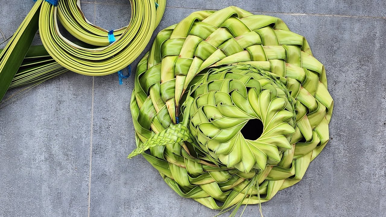 Hướng dẫn cách đan nÓn lá dừa | Cocoleaf Hat