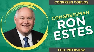 Rep. Ron Estes on the greatest problems we face  | #Interview  | #CongressConvos