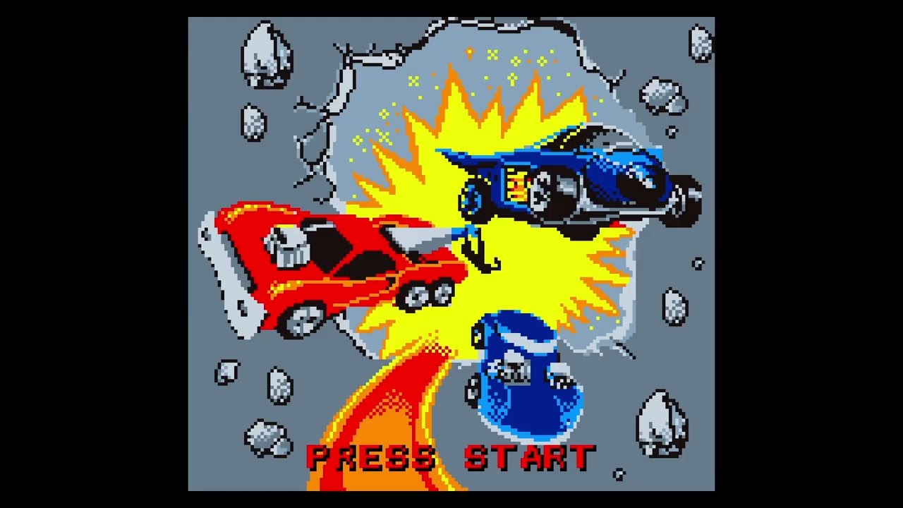 GBC   Hot Wheels  Stunt Track Driver Intro Theme + Demo   The725Club