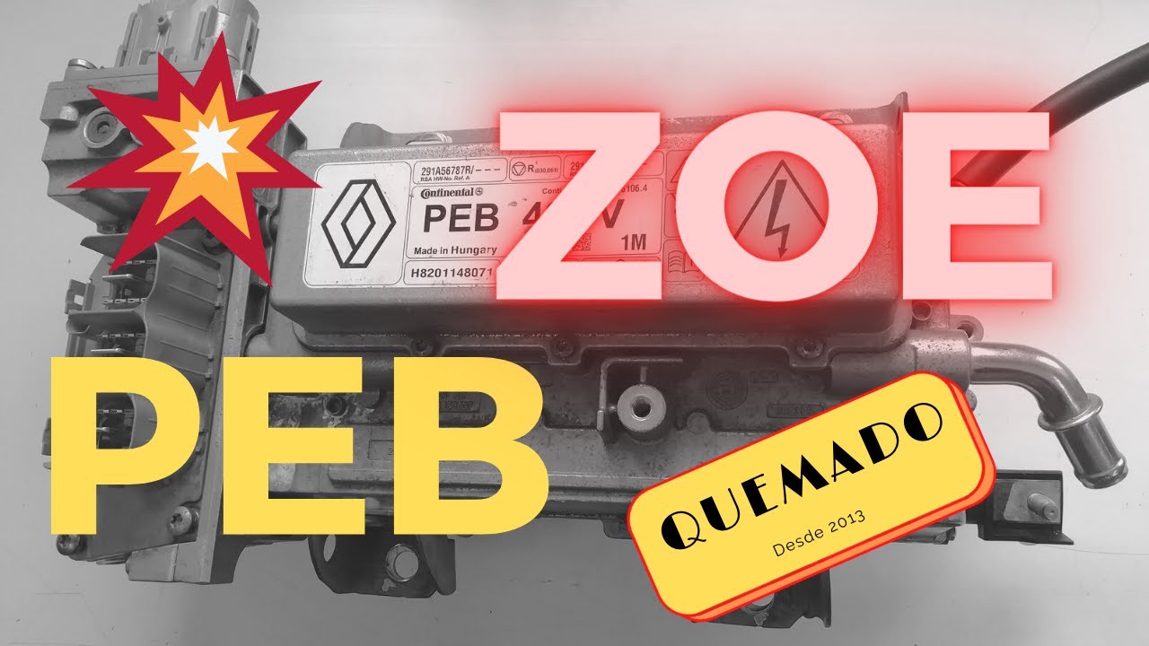 PEB Bloque Electrónica Potencia renault ZOE 💥 [Flujo de corrientes]