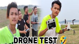 DRONE TEST 🤣 @ringsrofficialvlogs Ni