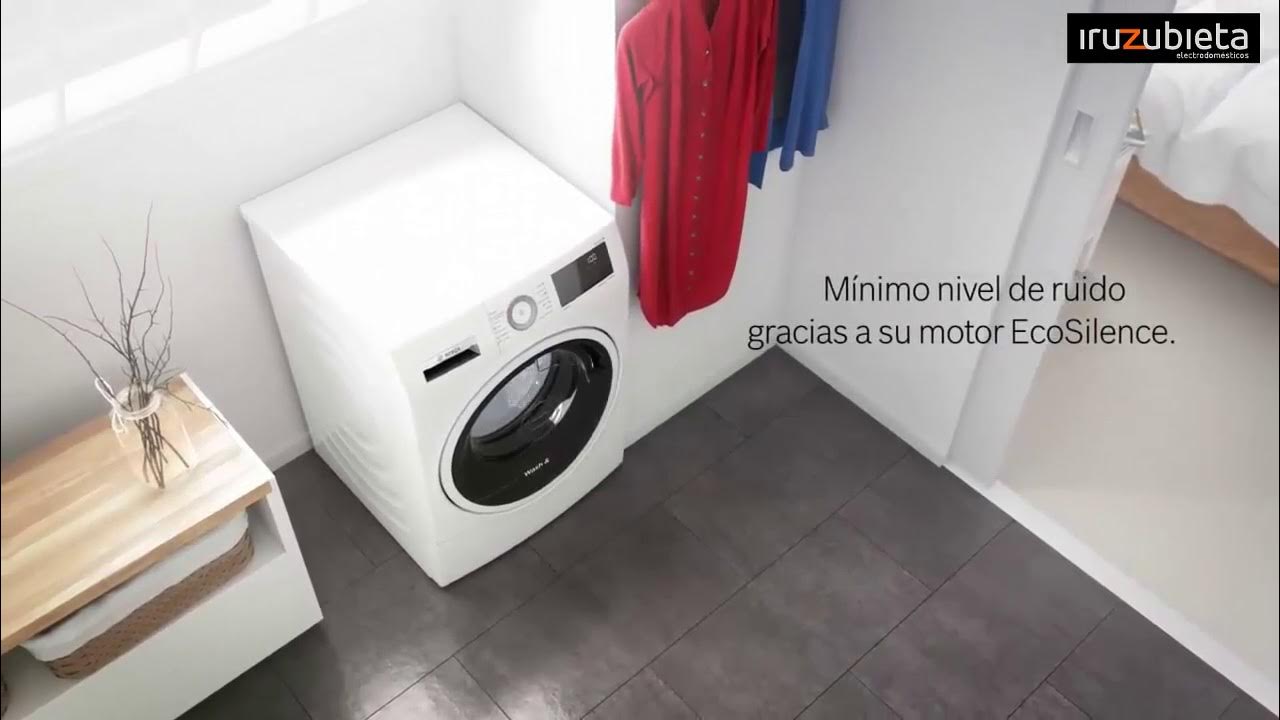 Lavadora con funcion secado BOSCH - YouTube