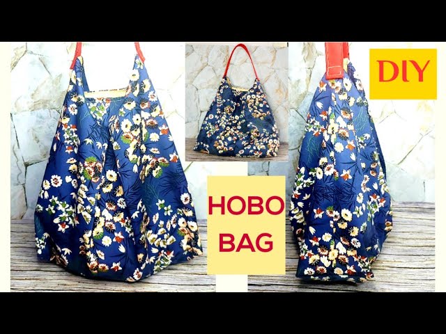 How To Make a Slouchy Hobo Bag – Sewing Tutorial with Free Pattern –  WhatTheCraft