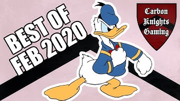 The Best of Carbon Knights Gaming February 2020! | Crackdown 2 Zelda Duck Game and Minecraft Clips!