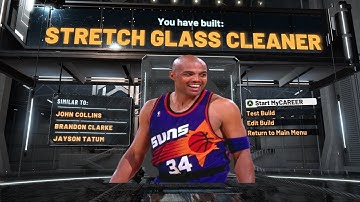 Best Stretch Glass Cleaner Build on NBA 2K20! *RAREST* Most Overpowered Demigod Build on NBA 2K20!