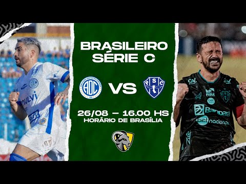 JOGO COMPLETO | CONFIANÇA 1 X 0 PAYSANDU | BRASILEIRÃO SÉRIE C