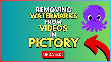 How to Remove Watermarks from my Video in Pictory