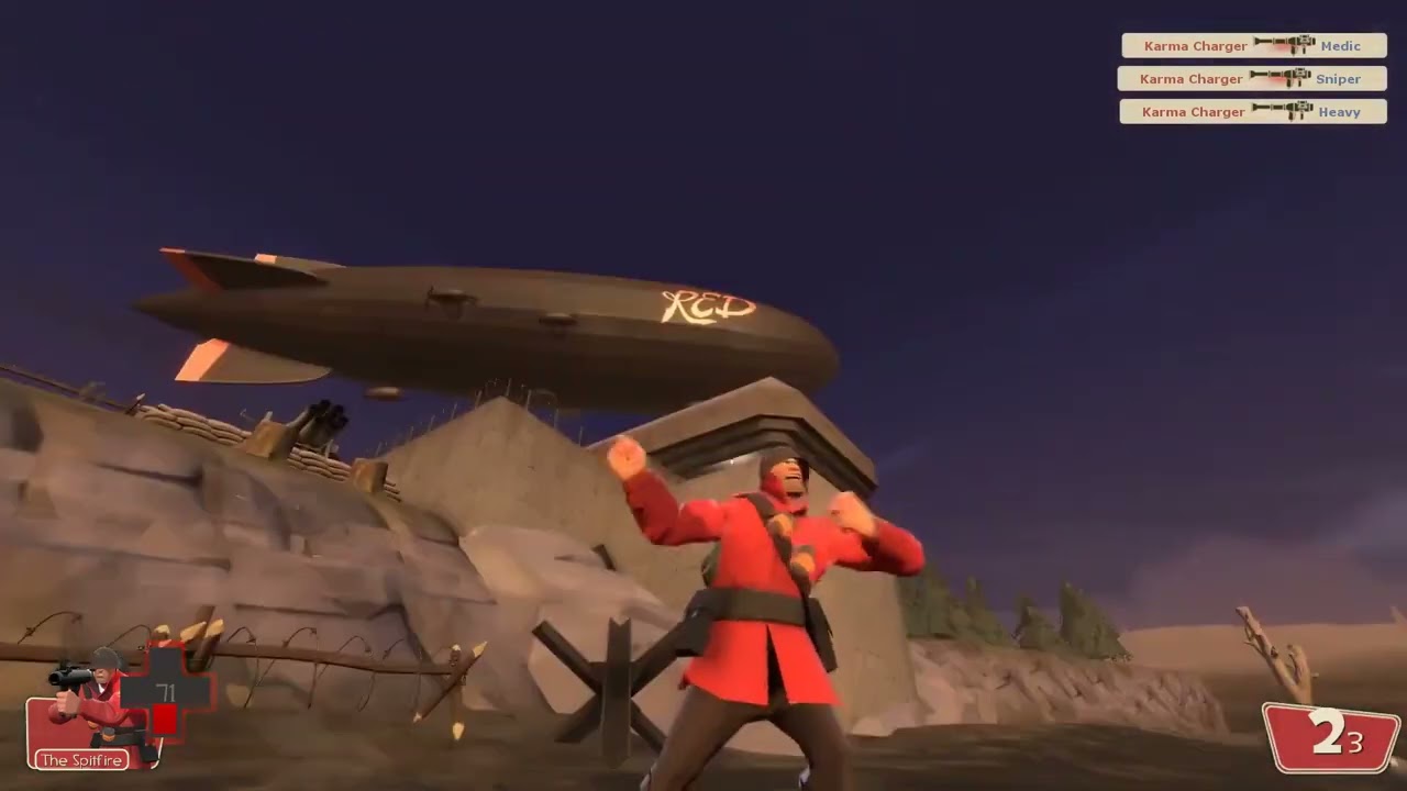 Karma Charger TF2 Item Demonstration Splitfire YouTube