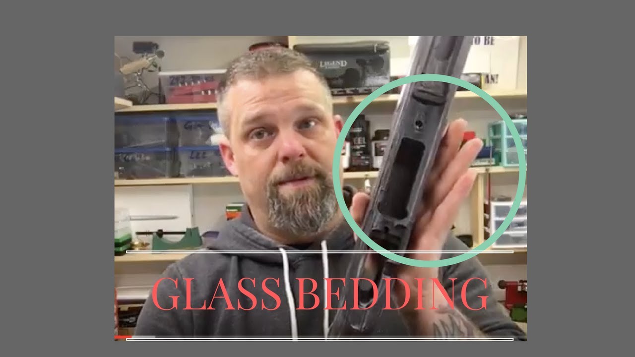 Savage Rifle Build, Final Glass bed and Assembly (pt 18) YouTube