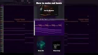 How to make sad beats ~ Lost In Shadow #beats #sadbeat #emotionalbeat #howtomakebeats #deepbeats