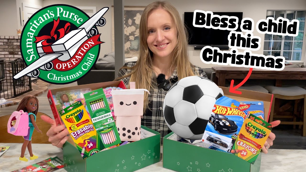 What I Packed in my Operation Christmas Child Shoeboxes