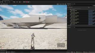 My Low Poly Spaceship So Far - Blender to Unreal Engine Shooter Progress